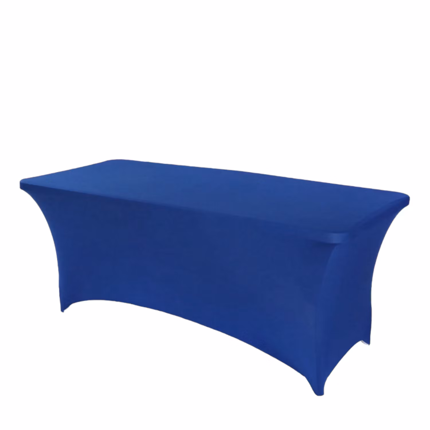 MANTEL SPANDEX PARA MESA RECTANGULAR 180CM ARCO MEDIO COLORES